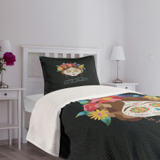 Hispanic Makeup Bedspread Set