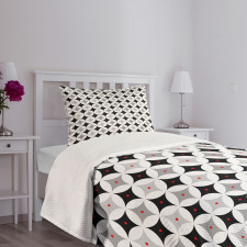 Retro Style Atomic Bedspread Set