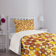 Design Retro Square Bedspread Set