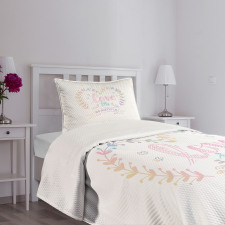 Pastel Dreamy Spring Bedspread Set