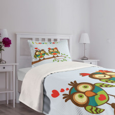 Affection Message Bedspread Set