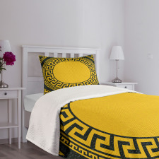 Sun Inspired Circle Bedspread Set