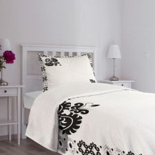 Oriental Frame Bedspread Set