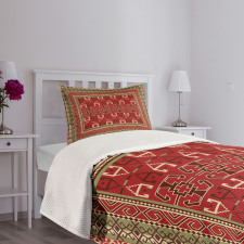 Abstract Frame Bedspread Set