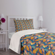 Colorful Autumn Bedspread Set