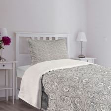 Folk Floral Bedspread Set