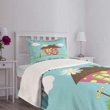 Cozy Cottage Bedspread Set