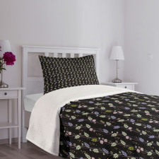 Abstract Blooming Nature Bedspread Set