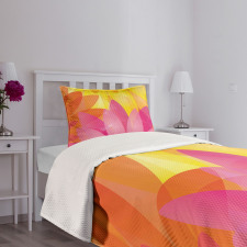 Colorful Flora Bedspread Set