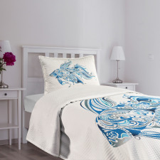 Abstract Betta Splenden Bedspread Set