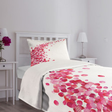 Rose Petals Vortex Bedspread Set