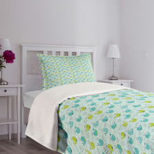 Animals of the 7 Seas Bedspread Set