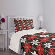 Garden Plants Art Bedspread Set