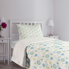 Floral Scrapbook Bedspread Set