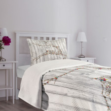 Xmas Animal Rustic Bedspread Set