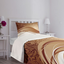 Classical Foliage Bedspread Set