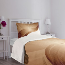 Spiraling Stripe Bedspread Set