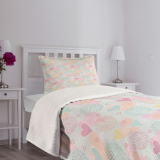 Flowers and Paisley Bedspread Set