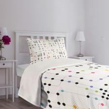 City Metro Scheme Bedspread Set