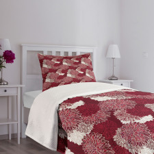 Chrysanthemums Bedspread Set