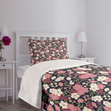 Night Garden Sakura Bedspread Set