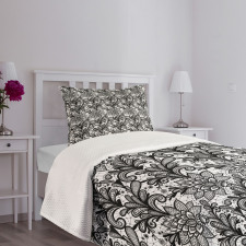 Vintage Lace Style Gothic Bedspread Set