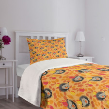 Happy Autumn Forest Bedspread Set