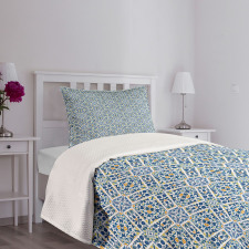 Portuguese Floral Retro Bedspread Set