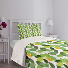 Mother Nature Foliage Bedspread Set