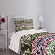 Ornate Motif Bedspread Set