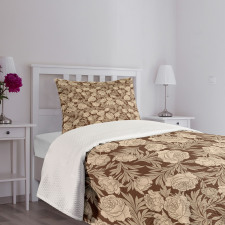Blooming Romantic Rose Bedspread Set