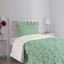 Spring Tulip Petals Bedspread Set