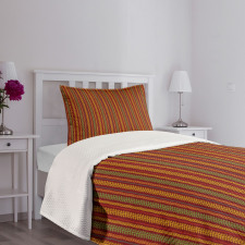 Abstract Tribal Layout Bedspread Set