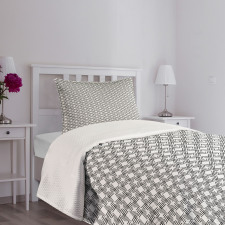 Monochrome Line Bedspread Set