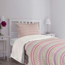 Abstract Stripes Bedspread Set