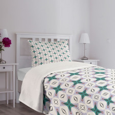 Abstract Geometrical Bedspread Set