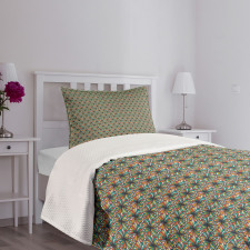 Colorful Ornamental Bedspread Set