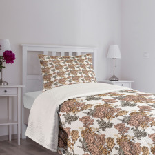 Victorian Romantic Rose Bedspread Set