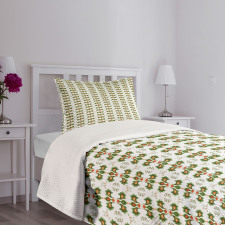 Nature Inspired Abstract Bedspread Set