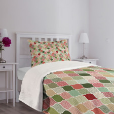 Eastern Geometrical Bedspread Set