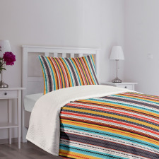 Vertical Stripes Pattern Bedspread Set