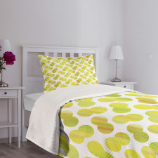 Watercolor Dots Bedspread Set