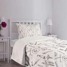 Medical Dental Care Bedspread Set