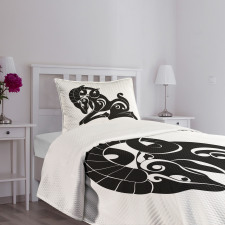 Monochrome Goat Bedspread Set