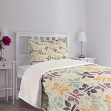 Abstract Springtime Bedspread Set