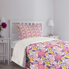 Delicate Blossoms Bedspread Set