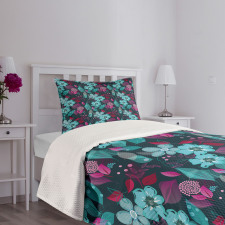 Fantasy Garden Blossoms Bedspread Set