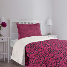 Romantic Flowers in Bloom Bedspread Set