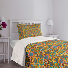 Azulejo Tile Mosaic Bedspread Set