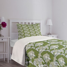 Calla Lilies Bedspread Set